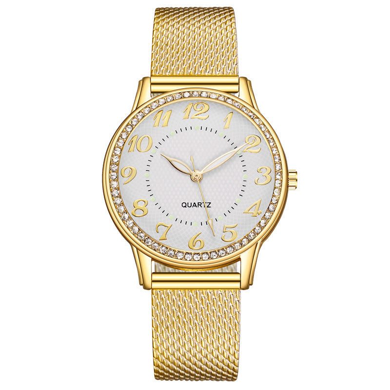 Montre féminine : Diamants et élégance